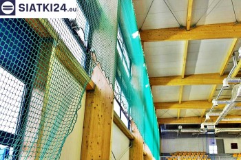 Siatki Lębork - Duża wytrzymałość siatek na hali sportowej dla terenów Lęborka