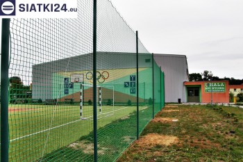 Siatki Lębork - Zabezpieczenie boiska w ogrodzie domowym siatką na łapacz piłek dla terenów Lęborka