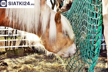 Siatki Lębork - Worek na siano dla koni - siatka oczko 4,5cm gr.3mm dla terenów Lęborka